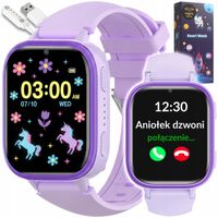 Smartwatch dla dzieci Angelo Watches A26 fioletowy
