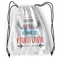 Plecak Dla Pirotechnika Sportowy Szkolny Worek Z Nadrukiem Ze Zdjęciem