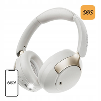 QCY H3 Pro Słuchawki Bezprzewodowe Nauszne Bluetooth 5.4 Hi-Res ANC Białe