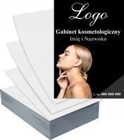 Ulotki A6 1000szt reklamowe firmowe GABINET KOSMETOLOGICZNY duży wybór