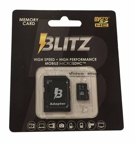 Karta pamięci 32GB Micro SD SDHC Class 10 BLITZ na Arena.pl