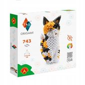 ZESTAW KREATYWNY ORIGAMI 3D KOT KOTEK HANDMADE ALEXANDER