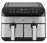 Beztłuszczowa Frytkownica FOKSIER G11 AirFryer XXL PODWÓJNA 2400W +PRZEPISY