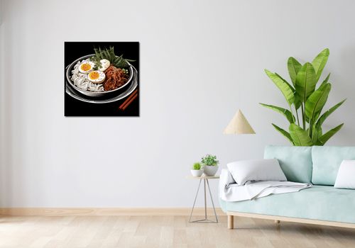 Plakat 70x70cm Ramen w Sztuce na Arena.pl