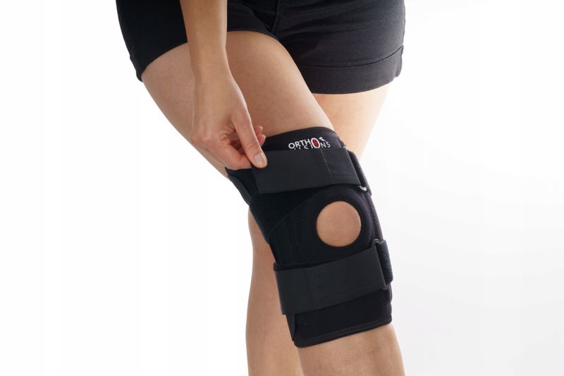 ORTEZA KOLANA STABILIZATOR Z FISZBINAMIx4 OPASKA zdjęcie 8