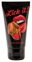Żel Aromatyzowany Truskawką - Lick It Erdbeere 50 Ml