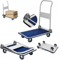 Wózek platformowy transportowy platforma magazynowa towarowa STRONG 150kg