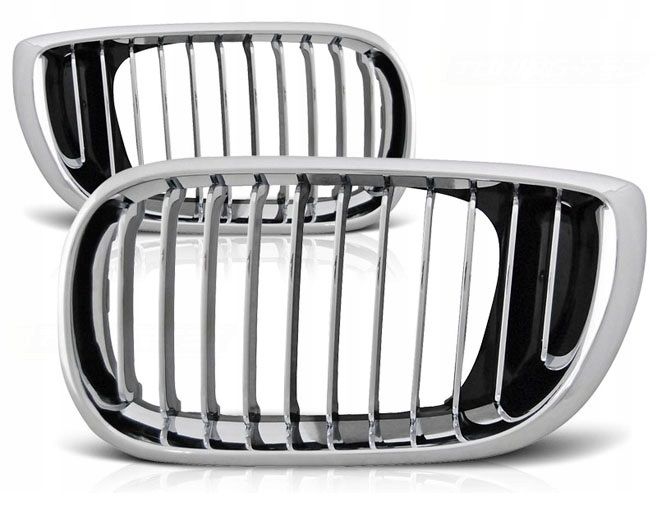 GRILL NERKI BMW E46 SEDAN 01-05 CHROME zdjęcie 1