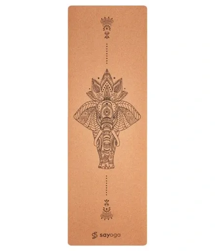 Mata do jogi Sayoga Cork Elephant zdjęcie 1