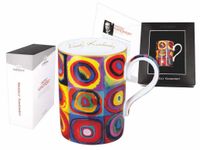 Kubek - Wassily Kandinsky. "Badanie Kolorów. Kwadraty z kołami"