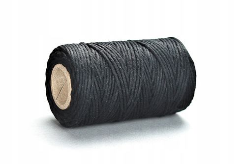 SZNUREK bawełniany czarny 2mm 100g 50m na Arena.pl