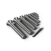 Śruby Stożkowe M10x180 DIN 7991 Stal Nierdzewna A2 Imbus 50 Sztuk