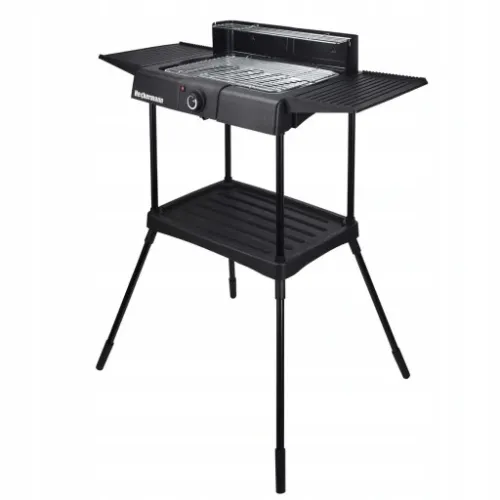 DUŻY GRILL ELEKTRYCZNY OGRODOWY STOJĄCY 2000W 2w1 na Arena.pl