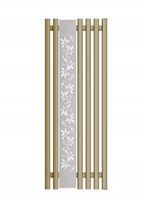 Grzejnik dekoracyjny FLOWER 140x60 JASNY ANTYK
