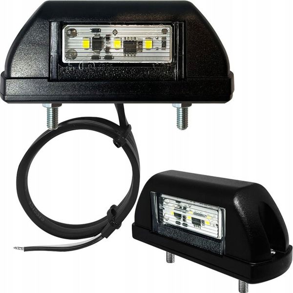 LAMPA PODŚWIETLENIA TABLICY REJ. DIODOWA LED 12V zdjęcie 9