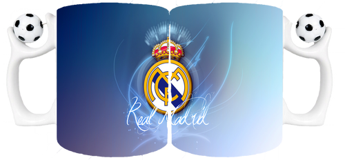 Kubek z piłką dla Fana Real Madryt na Arena.pl