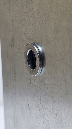 Nitonakrętka Stal Nierdzewna A2 Duży Kołnierz Chwyt 1-3,5 mm M8 50 szt na Arena.pl