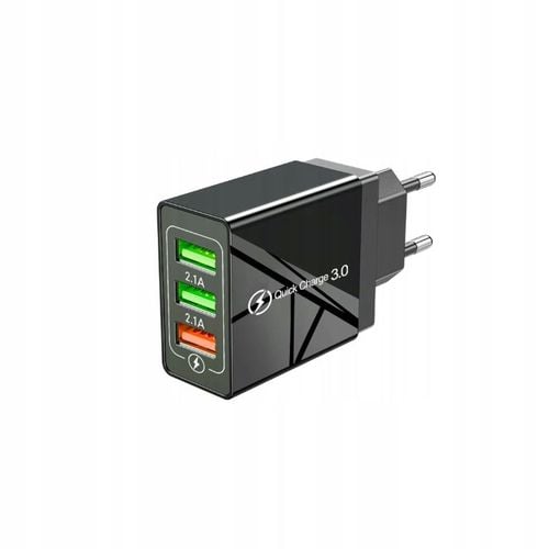 Ładowarka sieciowa quick charge 3.0 szybka 3xusb KD1236 na Arena.pl