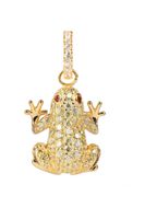 Biżuteria LANCASTER JLA-PEN-FROG3. Wisiorek, Kolor czarny zielony. Kobieta.