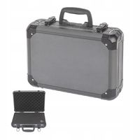 Walizka ALUMINIOWA wzmocniona NARZĘDZIOWA z wkładką piankową ZAMEK U-lock