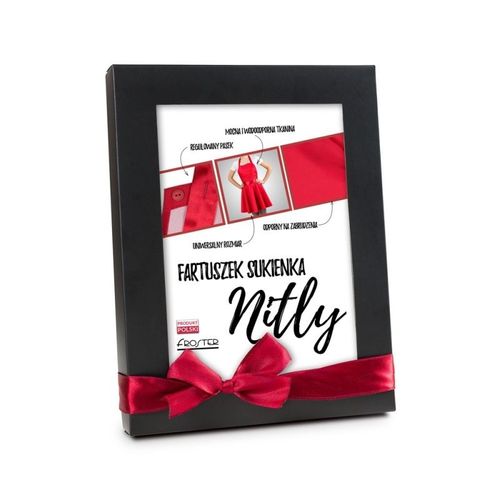 Nitly Red - Fartuszek Sukienka na Arena.pl