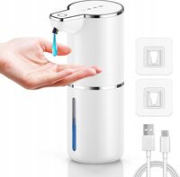 2X DOZOWNIK AUTOMATYCZNY DO MYDŁA 350ML 1200MAH IPX5