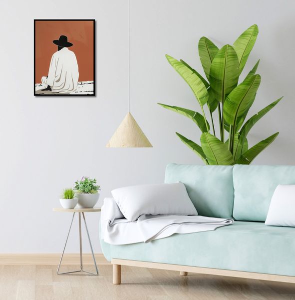 Plakat 40x50cm Rozmyślania w Oddali zdjęcie 4
