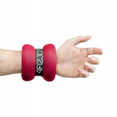 Obciążniki do ćwiczeń na kostki i nagdarstki 2 szt po 1 kg zapinane na rzep na Arena.pl