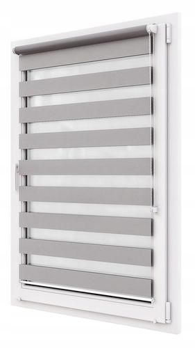 Roleta Dzień Noc na wymiar z napinaczem 56x150 cm na Arena.pl