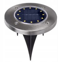 12x LAMPA SOLARNA OGRODOWA LED NAJAZDOWA GRUNTOWA