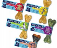 BOSKIE SMAKI Kość do żucia MIX dla psa 5x 12cm ZESTAW KOSTEK do