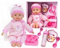 SMILY PLAY Lalka z akcesoriami bobas 7w1 butelka