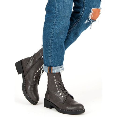 Szare botki workery r.37 na Arena.pl