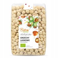 BIO orzechy LASKOWE BLANSZOWANE 100% eko bez GMO 1kg Batom