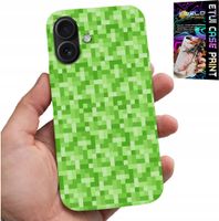 ETUI DO IPHONE 16 PLUS - WZORY Z GIER Z GRY PIKSEL PIKSELE PLECKI