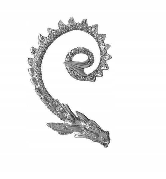 KOLCZYK NAUSZNICA SMOK DRAGON E04 zdjęcie 1