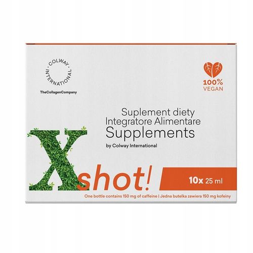 Xshot Colway naturalny energetyk z witamin 10x25ml na Arena.pl