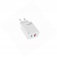 Szybka ładowarka 45W sama kostka 2 wejścia do iPhone 15 Plus
