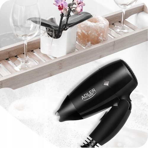 MAŁA SUSZARKA DO WŁOSÓW TURYSTYCZNA SKŁADANA 1400W na Arena.pl