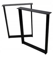 NOGI METALOWE DO STOŁU BIURKA ŁAWY 2szt loft industrial