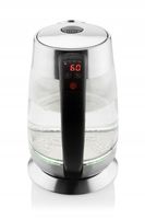 CZAJNIK ELEKTRYCZNY BEZPRZEWODOWY SZKLANY Regulacja Temp °C 1,8l 2200W
