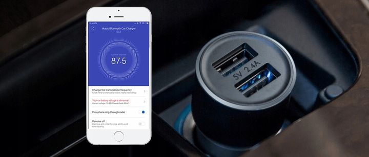ROIDMI 3S Transmiter FM BLUETOOTH Ładowarka 2x USB zdjęcie 6