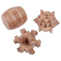 puzzle 3d drewniana łamigłówka  zabawka dla dzieci