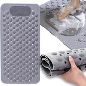 Mata łazienkowa antypoślizgowa do wanny i pod prysznic szczotka do masażu