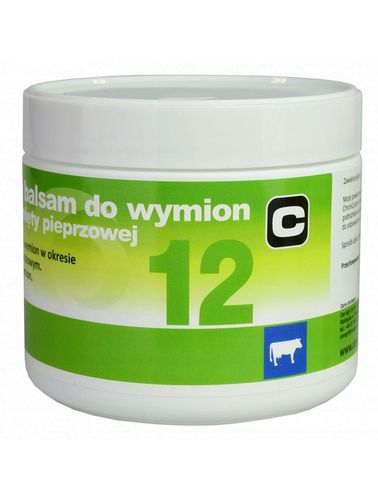 Balsam do wymion z miętą pieprzową ”12”, 500 ml na Arena.pl