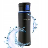 KUBEK TERMICZNY TERMOS STALOWY 100% SCZELNY pojemny bidon KAMILLE 500 ml