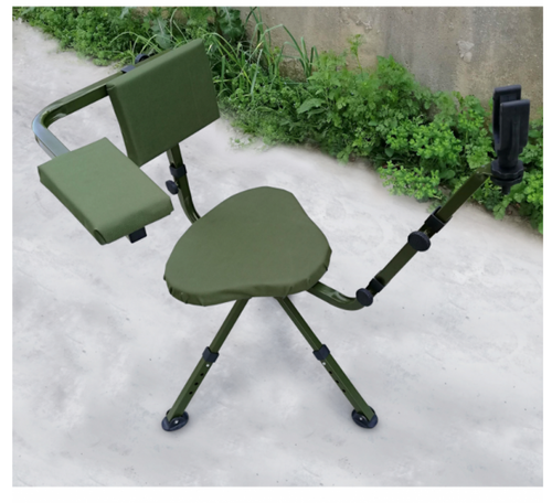 Stołek krzesło myśliwskie z podporą na karabin Nimrod na Arena.pl