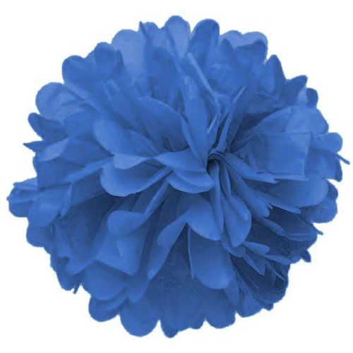 Pompon bibułowy "Classic", granatowy, 25 cm na Arena.pl