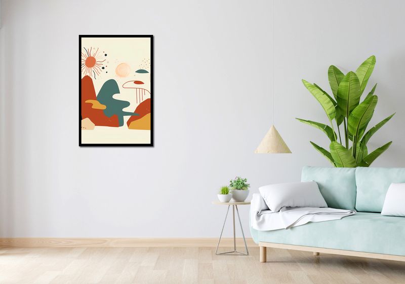 Plakat 61x91,5cm Kosmos Barw zdjęcie 4