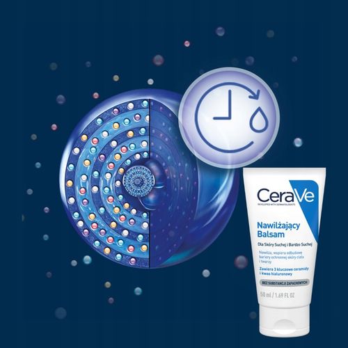 CeraVe Nawilżający balsam do ciała i twarzy, skóra sucha 50ml TRAVEL SIZE na Arena.pl